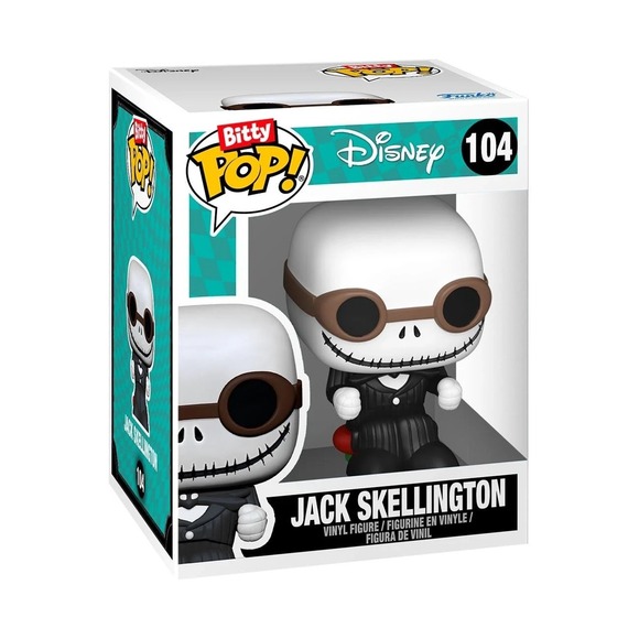 Funko Bitty Pop Rides: Disney - Jack Skellington with Snowmobile - Picture 5 of 5